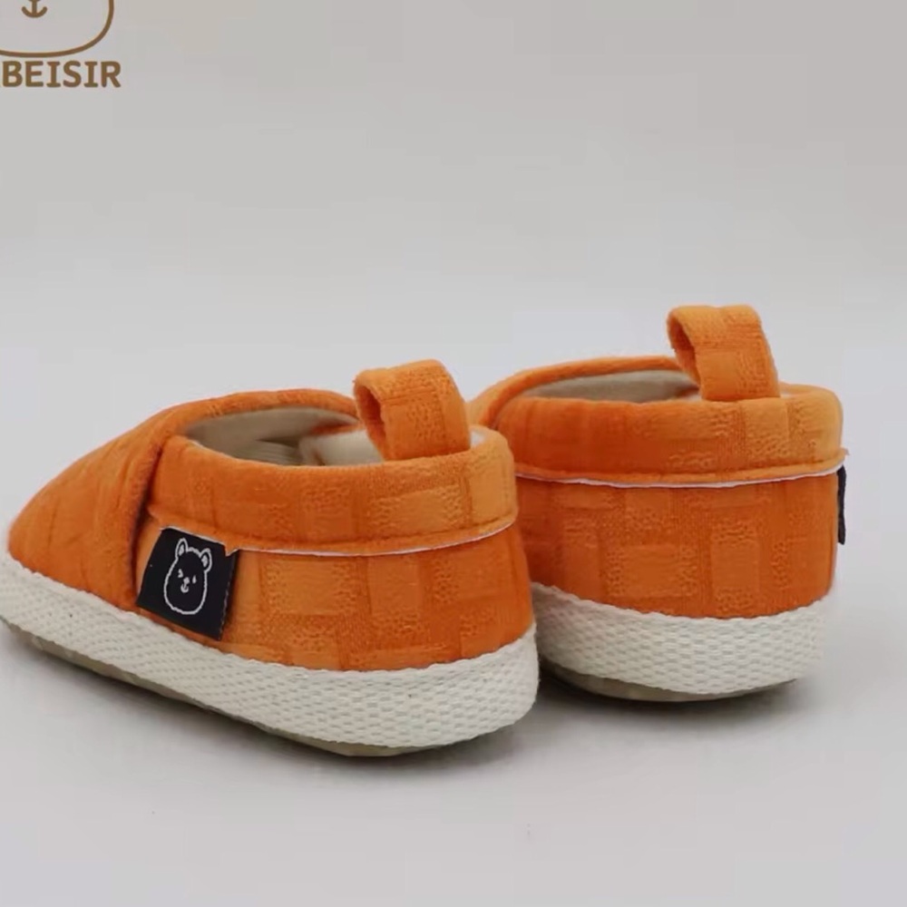 New orange slip on toddler shoes 12-18 months - Picture 2 of 4